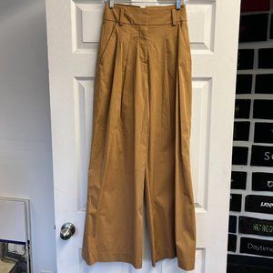 Veronica Beard Maliyah Wide Leg Pant in Camel - Size: 4 item #15